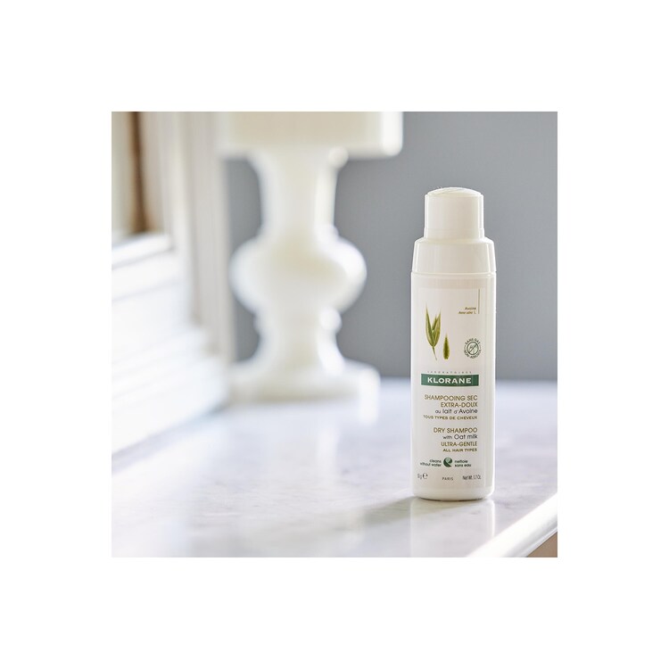 Capillaire - Shampoing Sec En Poudre Extra-Doux Au Lait d’Avoine Sans Gaz