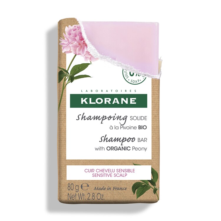Shampoing Solide Apaisant Pivoine BIO - Shampoing pour cuir chevelu sensibles