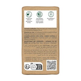 Shampoing Solide au Cédrat - Shampoing pour cheveux normaux à gras