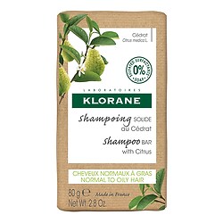 Shampoing Solide au Cédrat - Shampoing pour cheveux normaux à gras