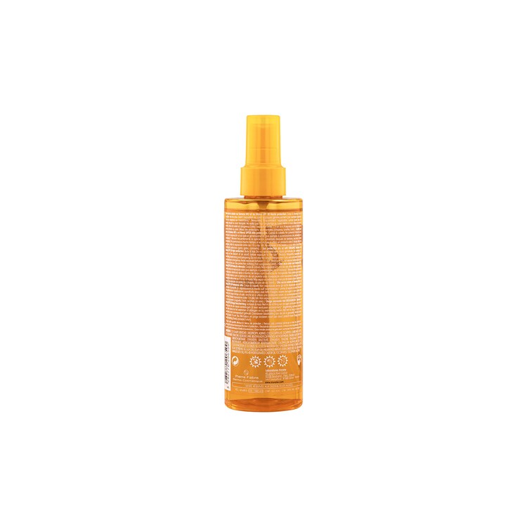Huile sèche solaire SPF 30 au Monoï & Tamanu BIO - Huile corps et cheveux