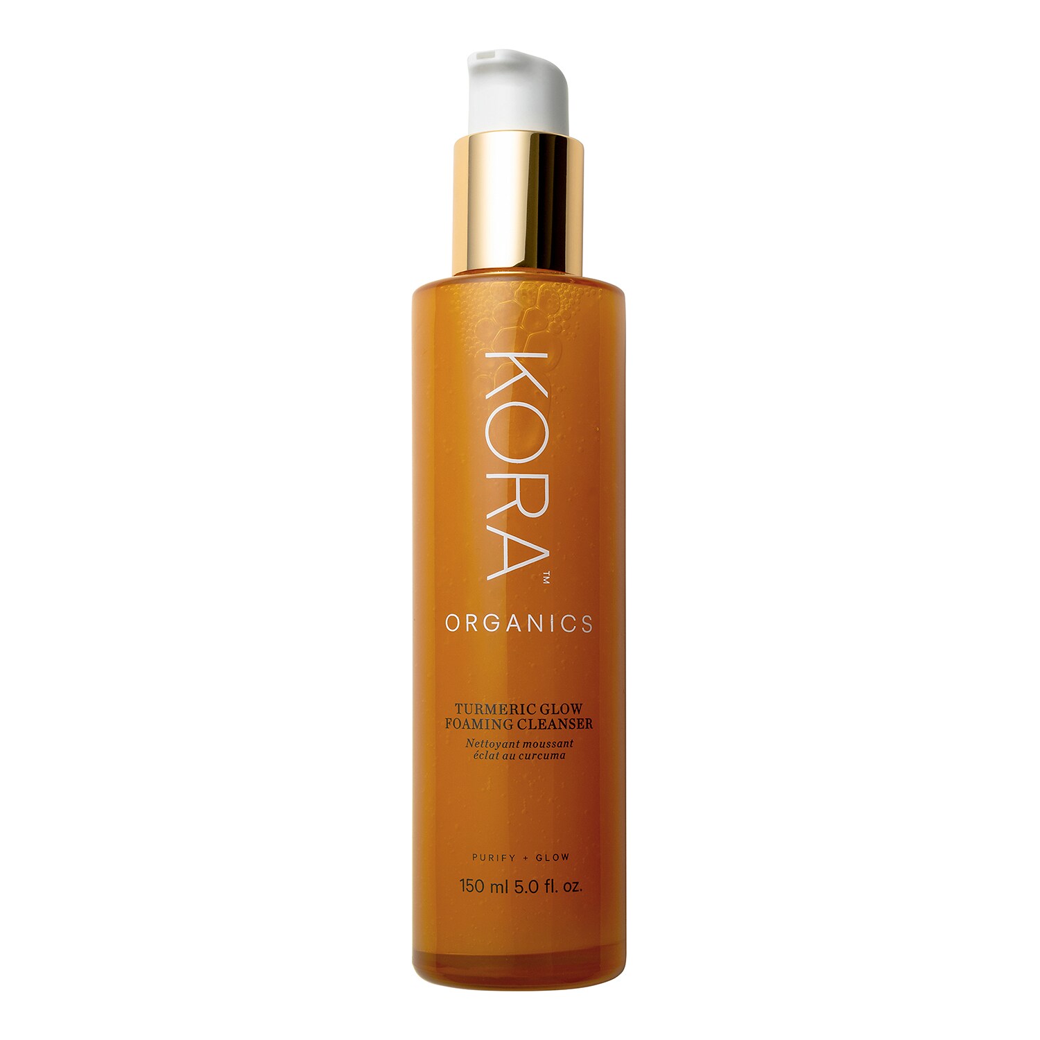 KORA ORGANICS - Turmeric Glow Foaming Cleanser - Čisticí pěnový gel