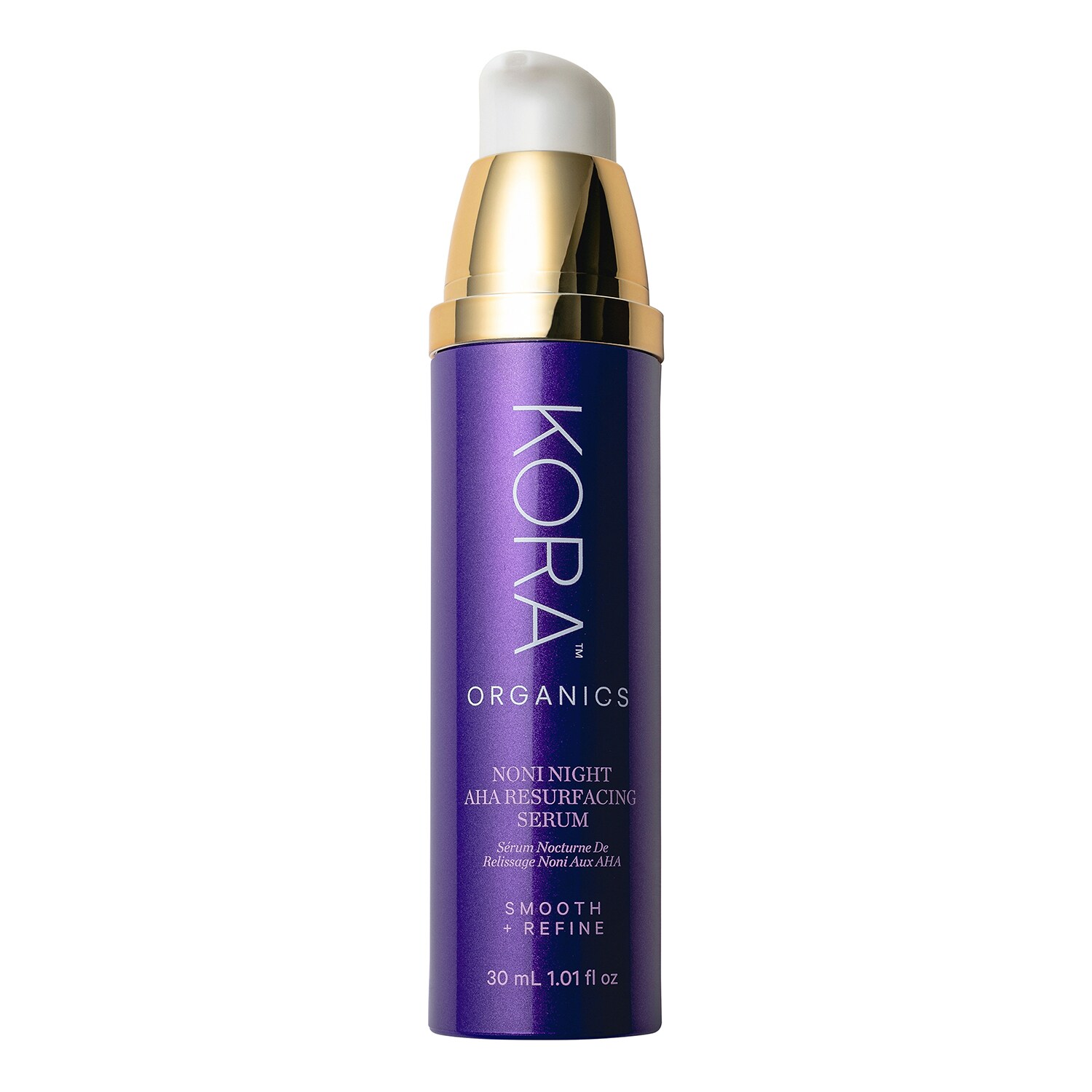 KORA ORGANICS - Noni Night AHA - Noční pleťové sérum
