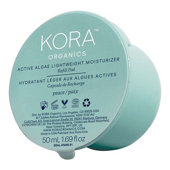 Active Algae Lightweight Moisturizer - Gel hydratant léger visage, KORA ORGANICS