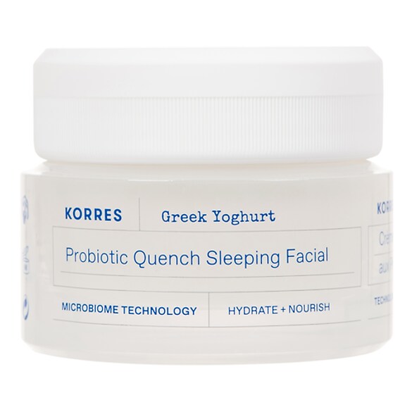 Greek Yoghurt - Krem na noc z probiotykami, KORRES
