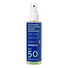 CUCUMBER HYALURONIC - Spray ochronny do twarzy i ciała z SPF 30/50, KORRES