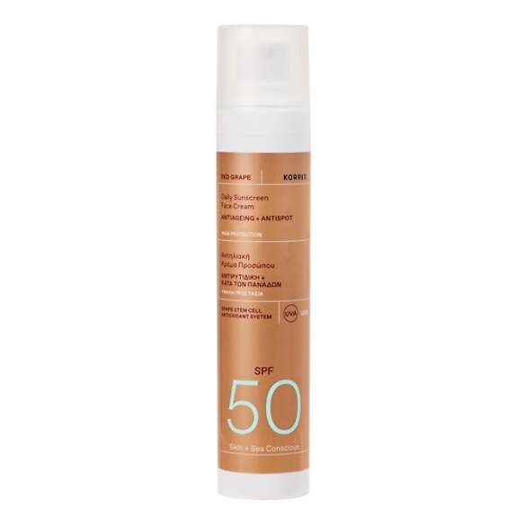 RED GRAPE - Krem ochronny do twarzy SPF50 , KORRES