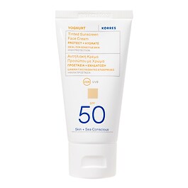 Yoghurt - Koloryzujący krem ochronny do twarzy SPF50