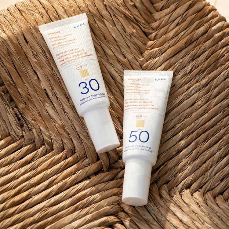 YOGHURT - Koloryzujący krem ochronny do twarzy SPF30