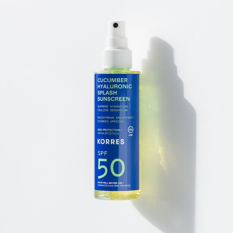 CUCUMBER HYALURONIC - Spray ochronny do twarzy i ciała z SPF 30/50