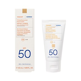 Yoghurt - Koloryzujący krem ochronny do twarzy SPF50