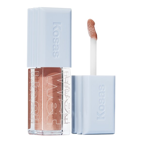 Wet Lip Oil - Gloss repulpant enrichi en peptides, KOSAS