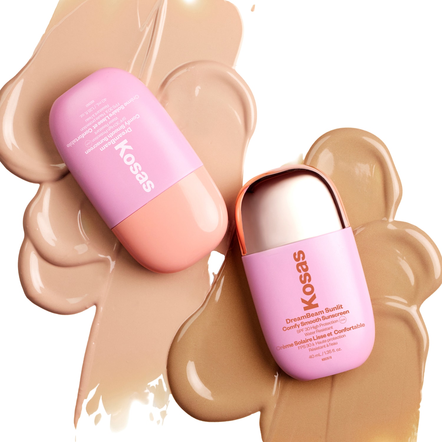 DreamBeam - Wygładzająca baza pod makijaż SPF 30 i KOSAS