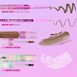Air Brow Clear - Transparentes Augenbrauengel mit laminiertem Effekt
