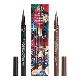 Tattoo Liner Duo Waterproof – Zestaw 2 eyelinerów w płynie image