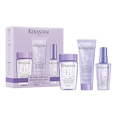 Blond Absolu - Coffret découverte routine shampoing, soin, huile, cheveux blonds, KÉRASTASE