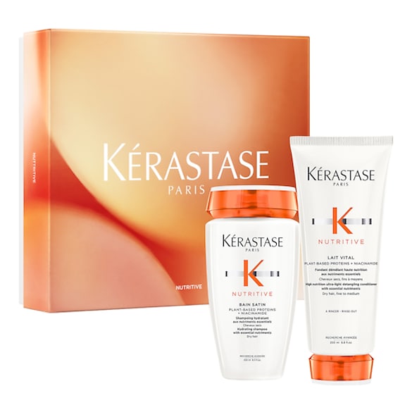 Nutritive - Coffret routine shampoing et après-shampoing pour cheveux secs, KÉRASTASE