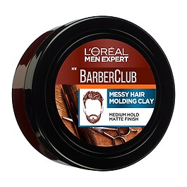 Men Expert Barber Club Molding Clay, For Face & Hair - Medium Hold