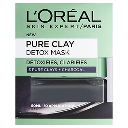 Pure Clay Detox Mask - Για Εντατικο Καθαρισμο & Αιθηση Αποτοξινωσησ