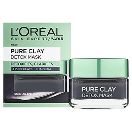 Pure Clay Detox Mask - Για Εντατικο Καθαρισμο & Αιθηση Αποτοξινωσησ