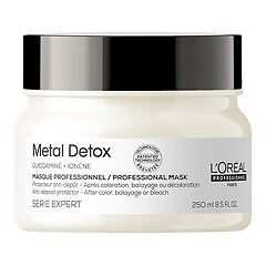 Metal Detox - Maschera per capelli danneggiati e brillantezza intensa, L'Oréal Professionnel