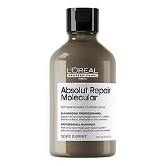 Absolut Repair Molecular - Shampoo per capelli danneggiati o molto danneggiati, L'Oréal Professionnel