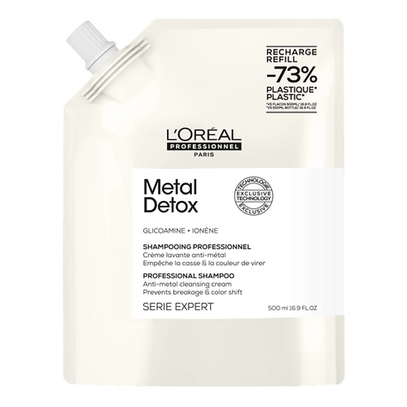 Serie Expert Recarga de Metal Detox - Champú sin sulfatos Recarga , L'Oréal Professionnel