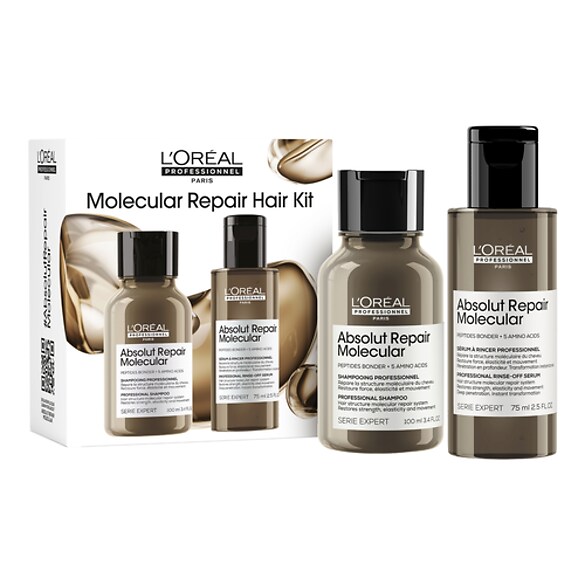 Absolut Repair Molecular - Zestaw produktów odbudowujących włosy., L'Oréal Professionnel