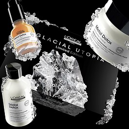 Serie Expert Metal Detox - Coffret Trio pour Cheveux sensibilisés et cassants