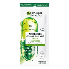 Garnier Detox Mask with 2% Niacinamide & Kale