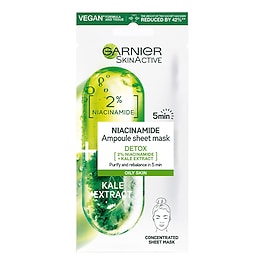 Garnier Detox Mask with 2% Niacinamide & Kale image