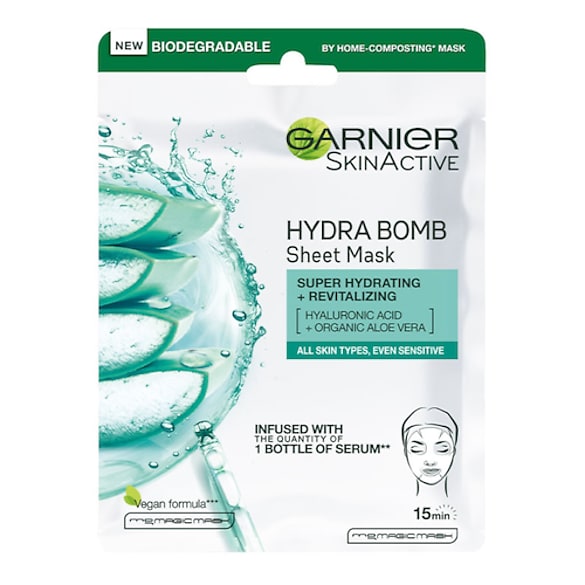 Hyaluronic Aloe Tissue Mask, LABO GARNIER