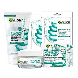 Hyaluronic Aloe Cleansing & Intense Hydration Set, Normal Skin image
