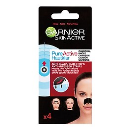 Garnier - Pure Active Intensive Anti Blackhead Charcoal Nose Strips image