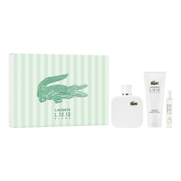 Lacoste L.12.12 Blanc - Coffret Eau de Toilette et Gel Douche, LACOSTE