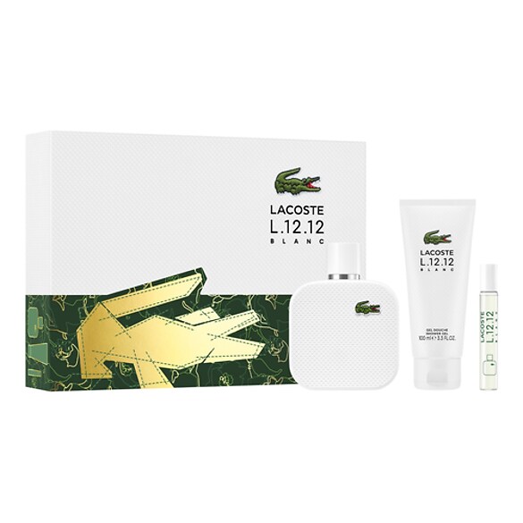 L.12.12 Blanc - Coffret Eau de toilette et Gel douche, LACOSTE