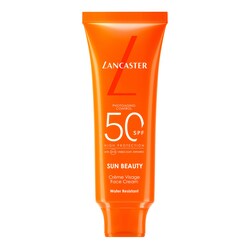 SUN BEAUTY - Crème Visage Confort Bronzage Lumineux SPF 50