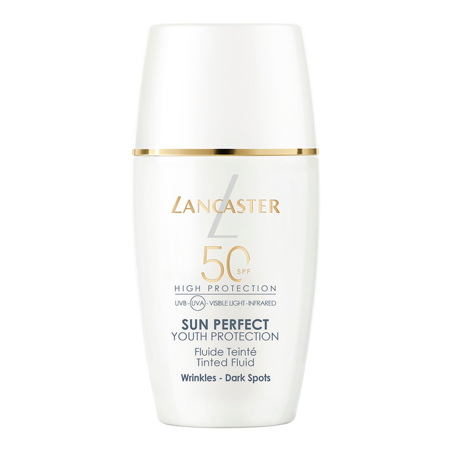 Lancaster Sun Perfect Sun Perfecting Fluid fluid proti pigmentovým skvrnám SPF 50 30 ml