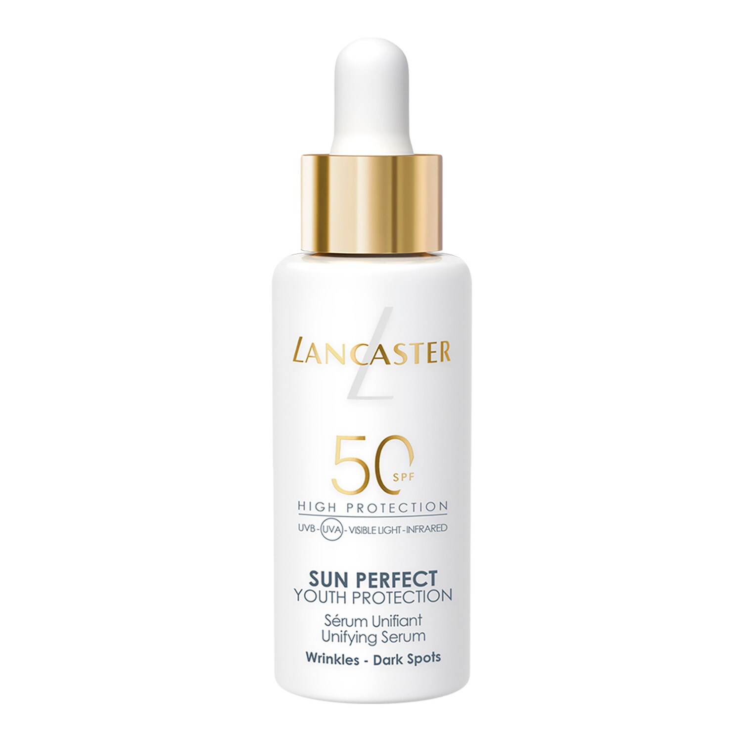 Lancaster Sun Perfect Unifying serum SPF 50 sérum pro sjednocení barevného tónu pleti SPF 50 30 ml