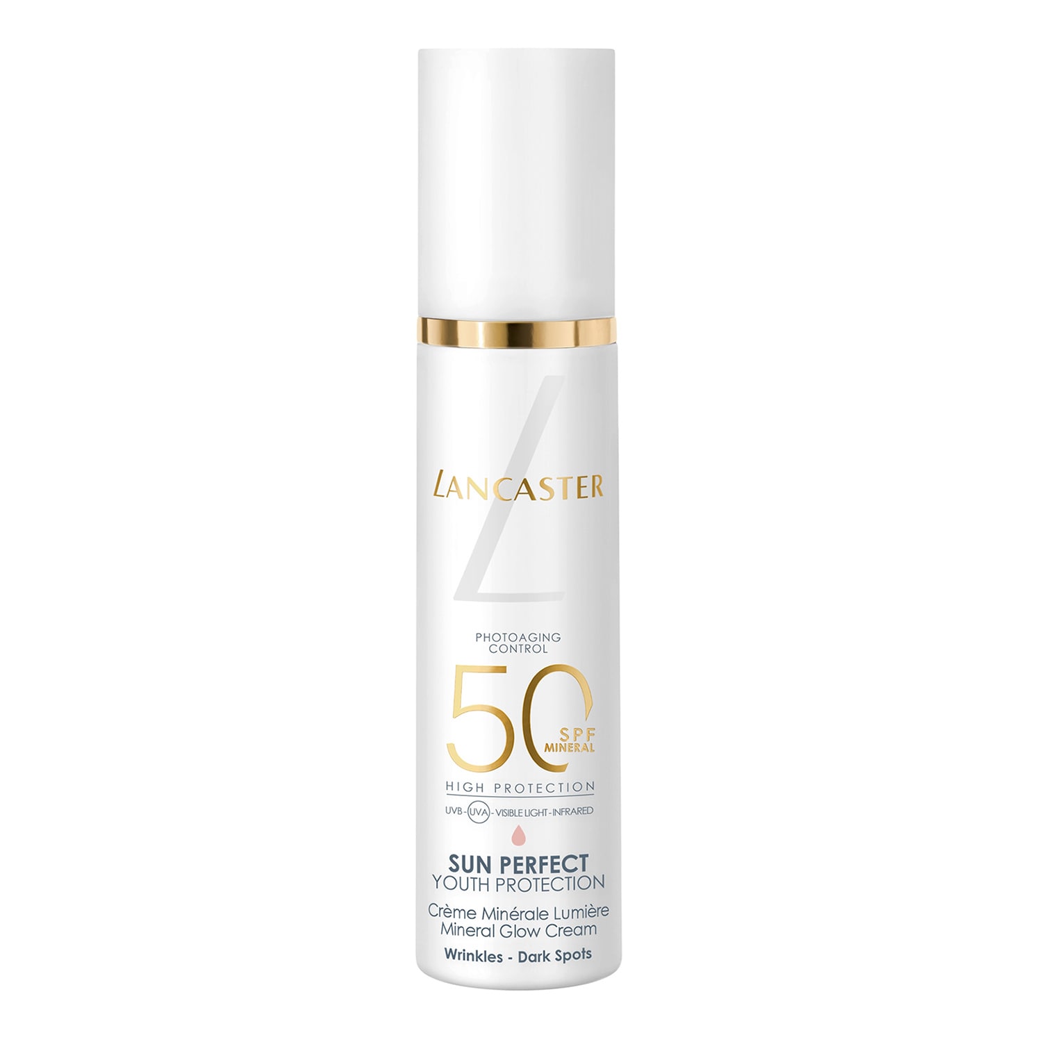 E-shop LANCASTER - Sun Perfect - Minerální Rozjasňující Krém na Obličej SPF 50