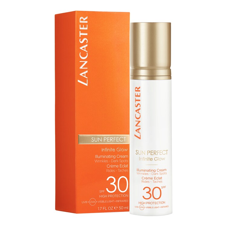 Rozświetlający krem do twarzy anty-aging SPF30