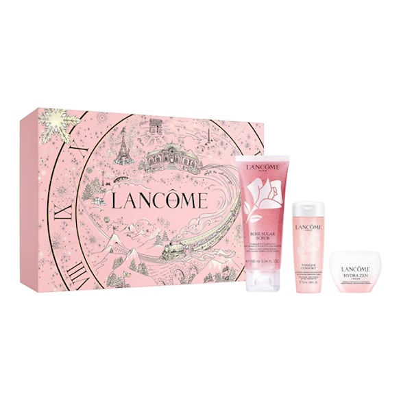 Confort - Coffret Edition Limitée Noël Exfoliant, Tonique et Crème, LANCÔME