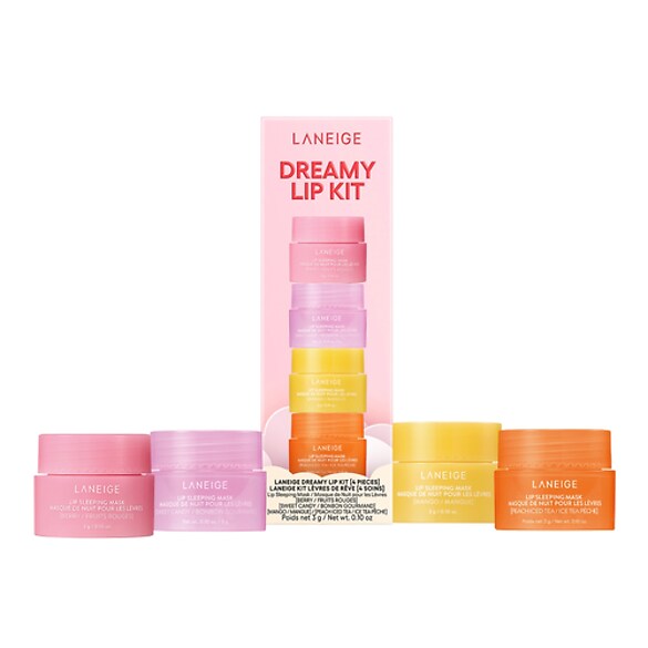 Dreamy-læbesæt - Æske med plejeprodukter til læber, LANEIGE