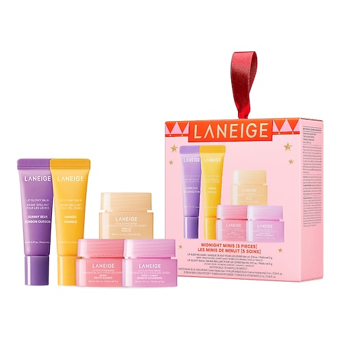 Laneige - Midnight Minis Set - Κιτ Προϊόντων περιποίησης για τα Χείλη σε μίνι μέγεθος