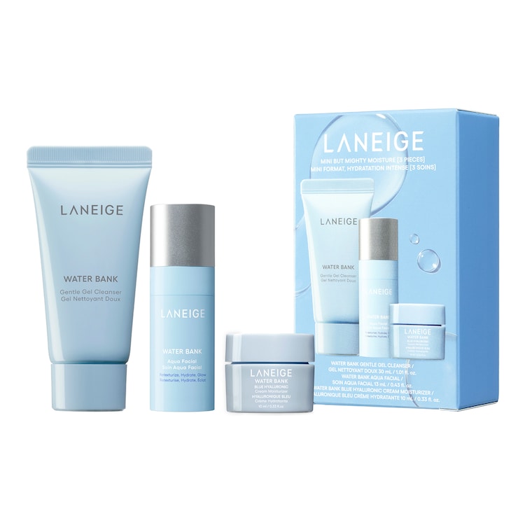 Mini But Mighty Moisture - Estuche de minis para rutina facial hidratante