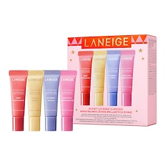Glowy Lip Minis Set - Sada lesklých mini balzámů na rty, LANEIGE