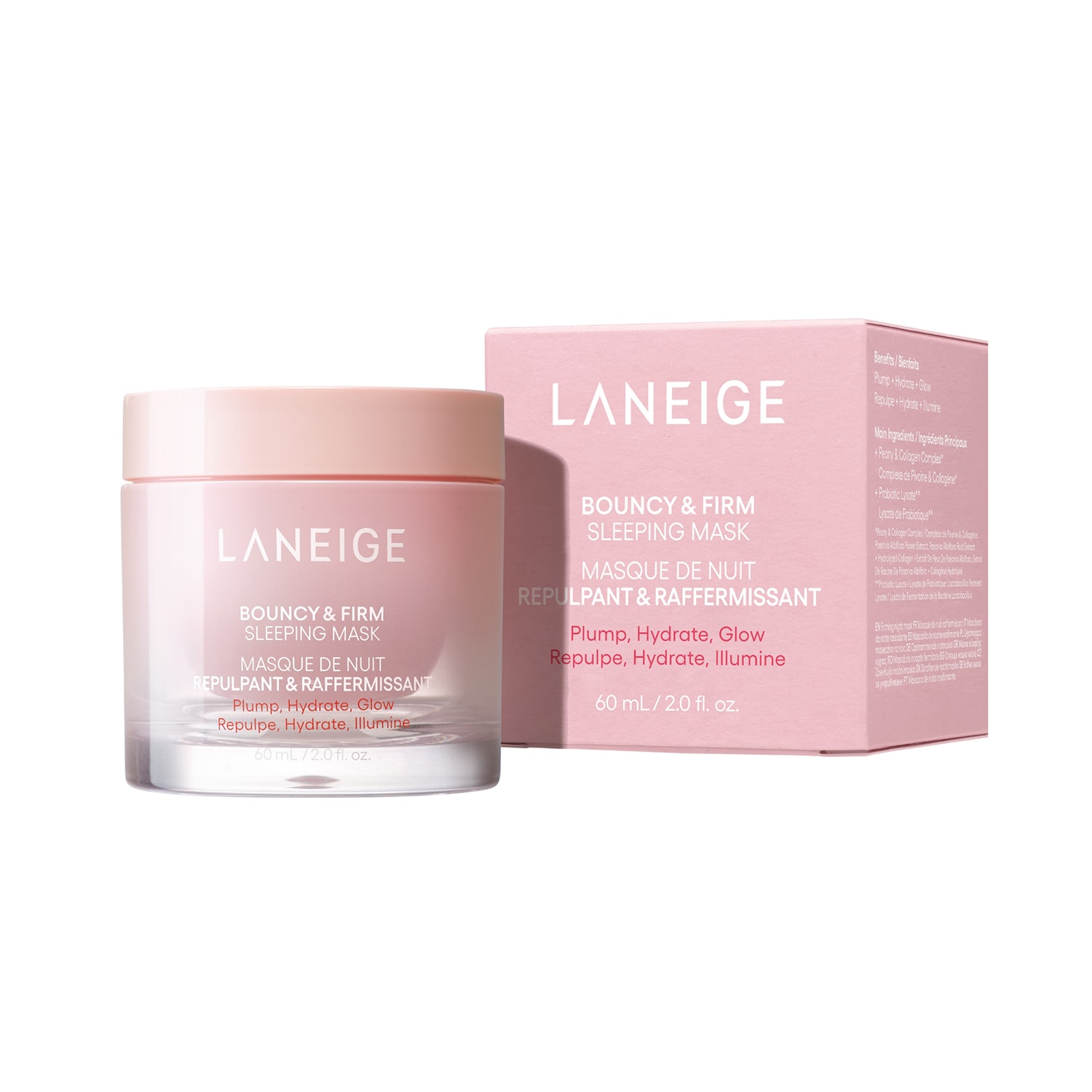 Bouncy & Firm Sleeping Mask - Masca de noapte - suplete si