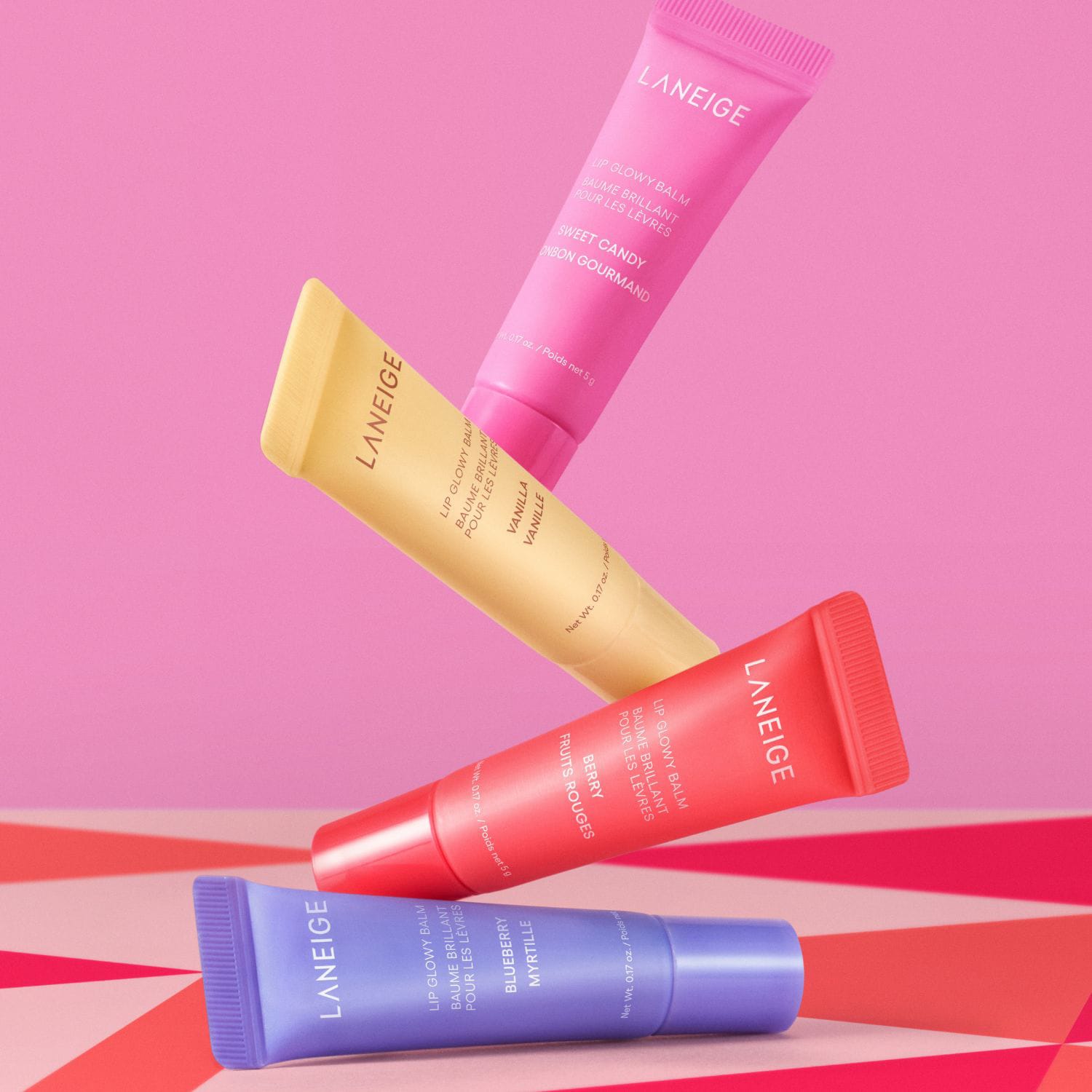 Glowy Lip Minis Set - Işıltılı Mini Dudak Balmı Seti LANEIGE ≡ SEPHORA