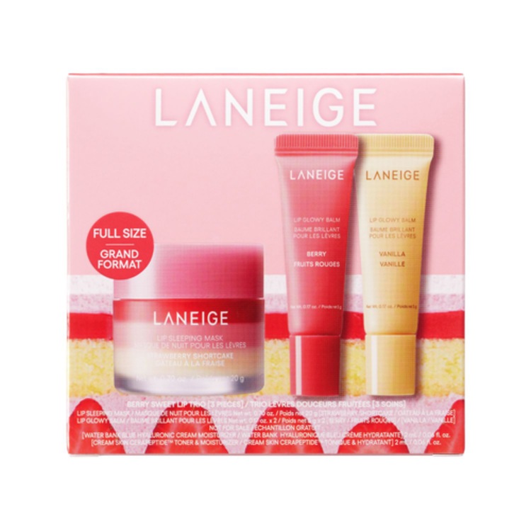 Berry Sweet Lip Trio - Coffret Soin des Lèvres Jour et Nuit Édition Limitée