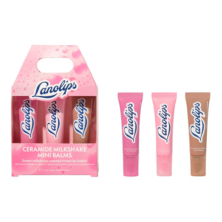 Mini-Baumes Milkshake aux céramides - Balsami labbra colorati dal profumo goloso